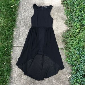 🖤 Edgy Hi-Low Little Black Dress
